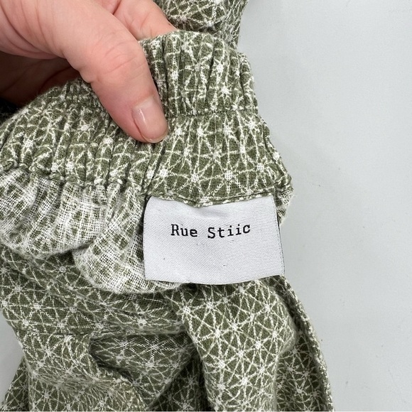 Rue Stic Oakland Wide Leg Jumpsuit in Sage Print Size XS - Picture 6 of 15